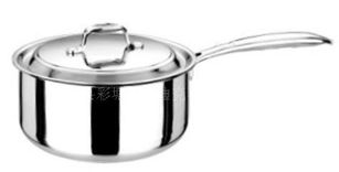 高档出口奶锅 stainless steel soup pot zd ckg16 产品展示 不锈钢盆,面盆,份数盆,不锈钢壶,水壶,不锈钢锅,火锅,汤锅,蒸锅,高压锅,套锅,不锈钢桶,多用桶,汤桶,不锈钢纸盒,地漏,浴巾架,不锈钢制品加工 潮安县彩塘镇凯迪